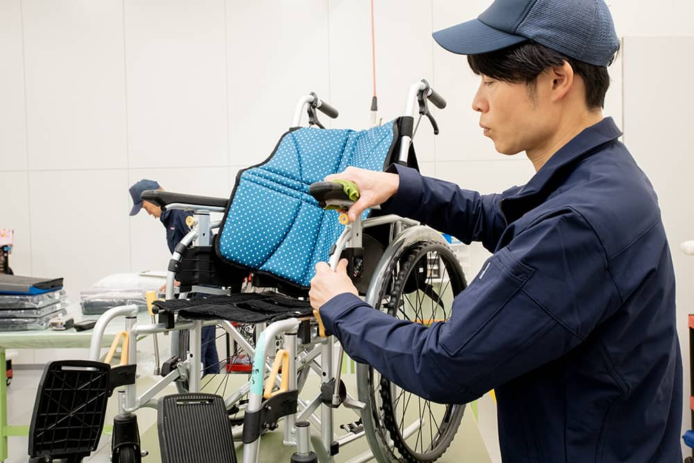 株式会社ニシケン福祉整備風景